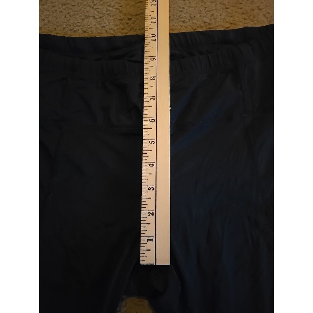 Black With White Side Stipe‎ Stretchy Pants - Picture 6 of 7